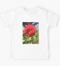 Red Bloom Kids Tee