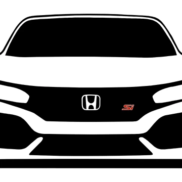 Artwork thumbnail, IF CIVIC by Racingdecals