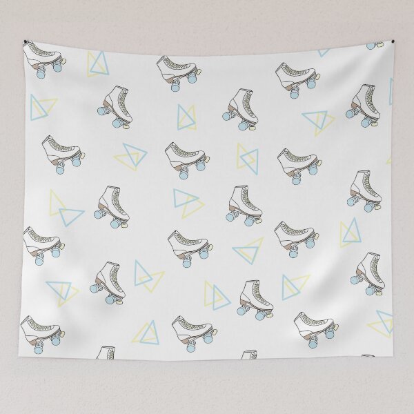 Item preview, Retro Roller Skate Pattern designed and sold by biteablelion.
