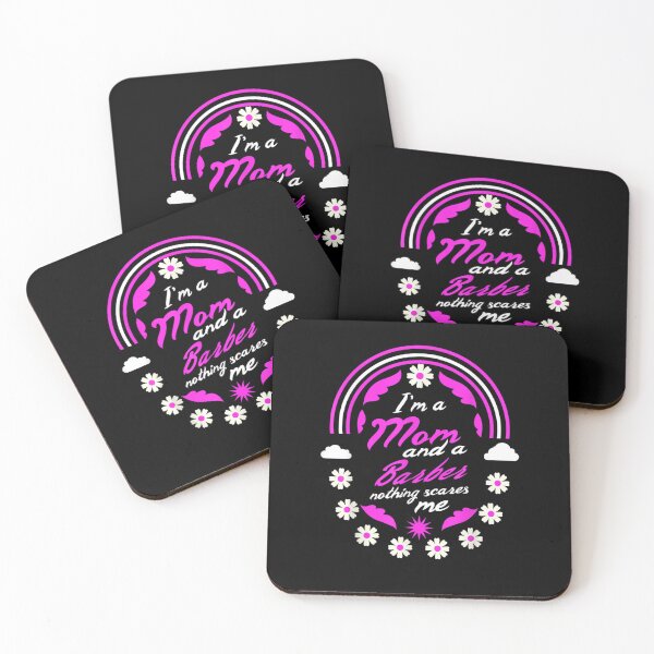 Item preview, I'm A Mom And A Barber Nothing Scares Me Mother's Day designed and sold by Cansellerma.