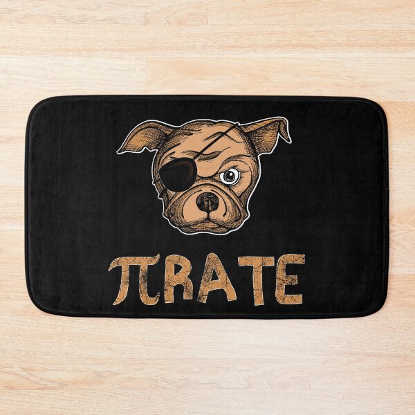 Item preview, Funny Pi Day Math Science Dog Pirate designed and sold by zackup.
