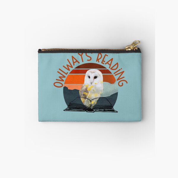 Item preview, Owlways Reading, Retro Owl with Books is Gift for Book lover and Birthdays, Winterowl designed and sold by DiensDesign.