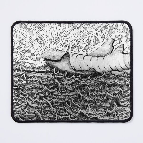 Item preview, 305 - STYLISED SHARK DESIGN - DAVE EDWARDS - INK - 2022 designed and sold by BLYTHART.