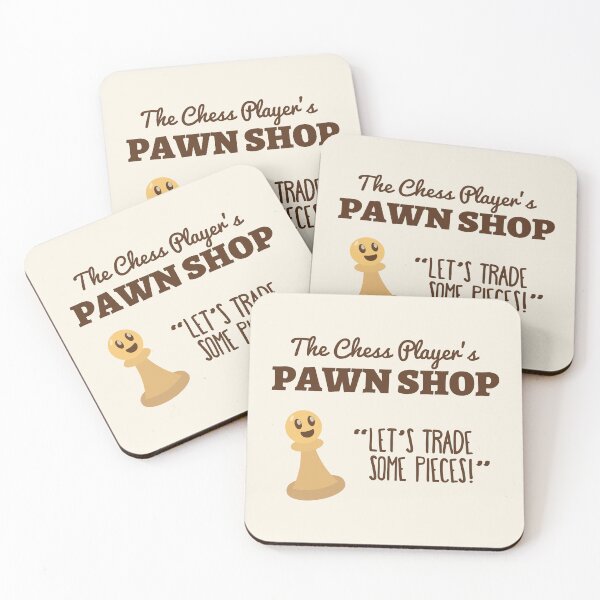 Item preview, Funny Pawn Shop Puns | Game Gift Ideas | Chess Player designed and sold by Fluffy-Vectors.