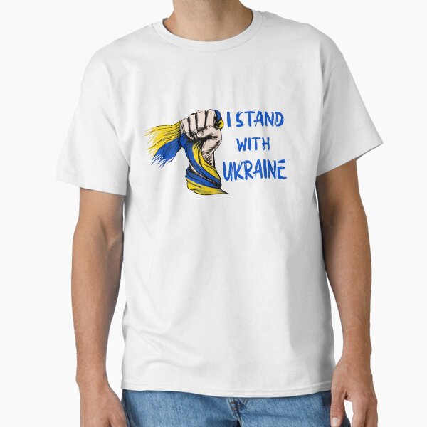 Item preview, Ukrainian Lives Matter, Peace In Ukraine, Support Ukraine, I Stand With Ukraine designed and sold by shirtcrafts.