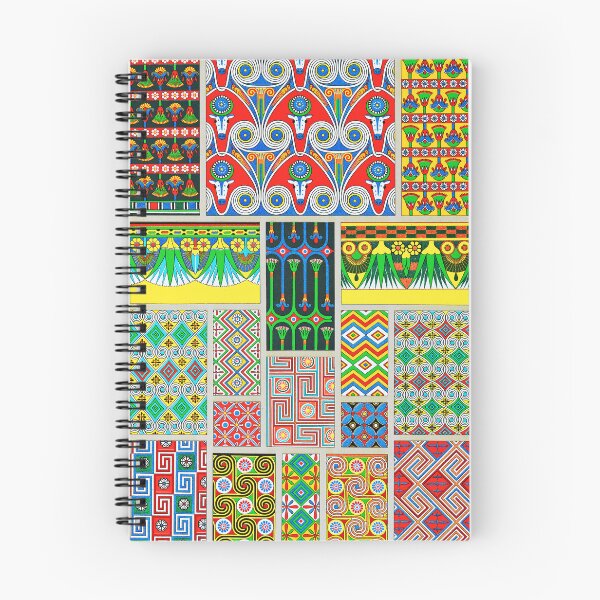 Item preview, Egyptian pattern from L'ornement Polychrome (1888) by Albert Racinet (1825–1893) designed and sold by RyanCaudell.