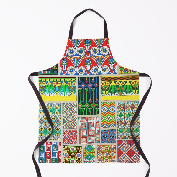 Item preview, Egyptian pattern from L'ornement Polychrome (1888) by Albert Racinet (1825–1893) designed and sold by RyanCaudell.