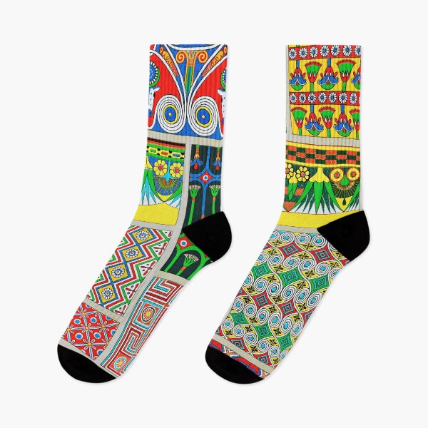 Item preview, Egyptian pattern from L'ornement Polychrome (1888) by Albert Racinet (1825–1893) designed and sold by RyanCaudell.