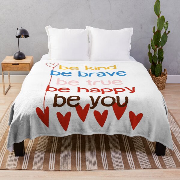 Item preview,  be kind be brave be true be happy be you designed and sold by laiil.