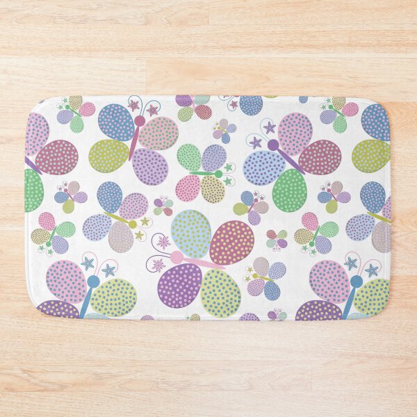 Item preview, Pastel Colors Easter Butterflies Pattern designed and sold by dass-art.
