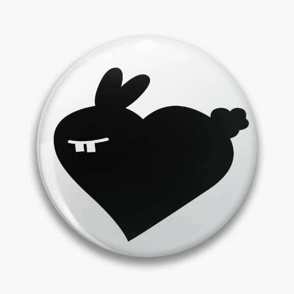 Item preview, cute bunny on my heart  designed and sold by Lily Art.