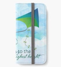Let's Go Fly a Kite! Inspired by Mary Poppins iPhone Wallet/Case/Skin