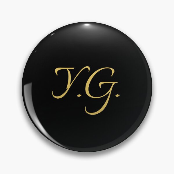 Artikelvorschau, YG-Initialen | Goldener Schriftzug | Personalisierte Geschenke entworfen und verkauft von Avo And Sriracha.