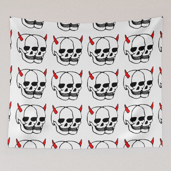 Item preview, Double skull designed and sold by ArtBySandmage.