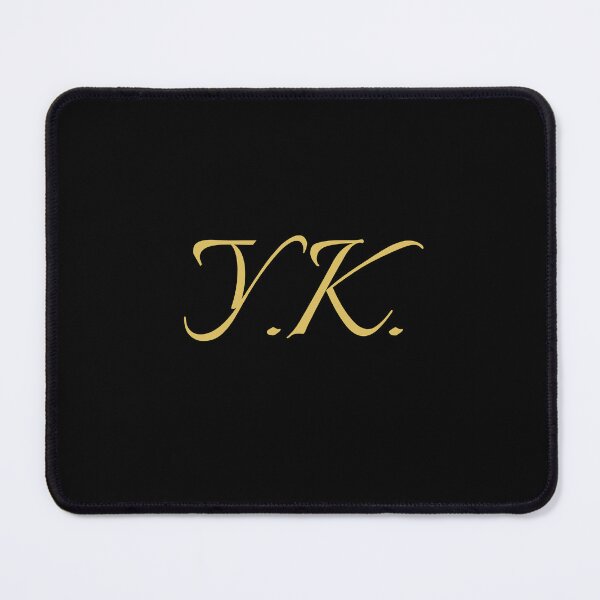 Item preview, YK Initials | Gold Lettering | Personalised Gifts designed and sold by Avo And Sriracha.