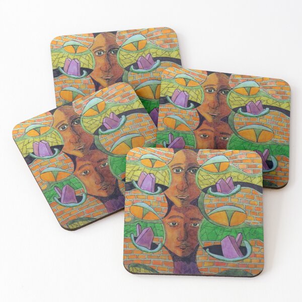 Item preview, 625 - FACING LIFE TOGETHER - DAVE EDWARDS - COLOURED PENCILS - 2022 designed and sold by BLYTHART.