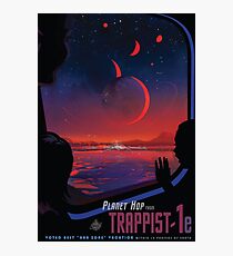 Trappist 1 -- Space Travel Poster Photographic Print