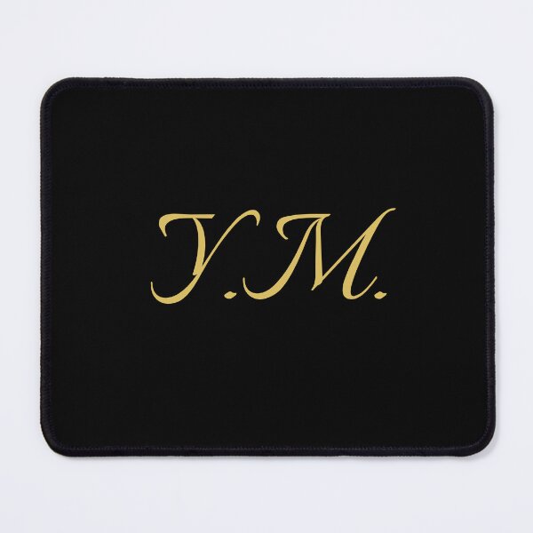 Item preview, YM Initials | Gold Lettering | Personalised Gifts designed and sold by Avo And Sriracha.