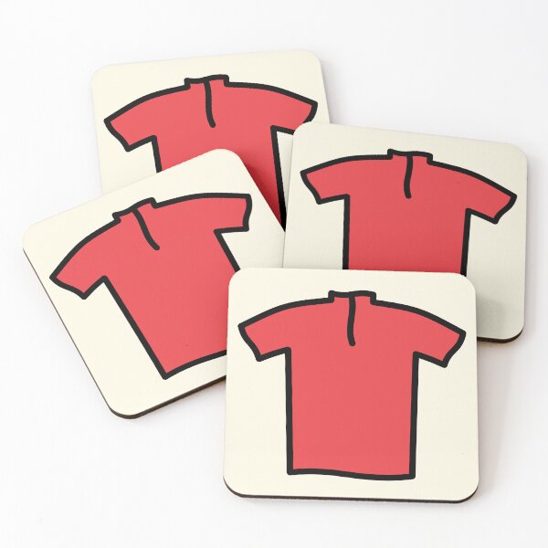 Item preview, Classic Cycle Shirts - Red, The Vuelta a España Leader designed and sold by RedFirecracker.