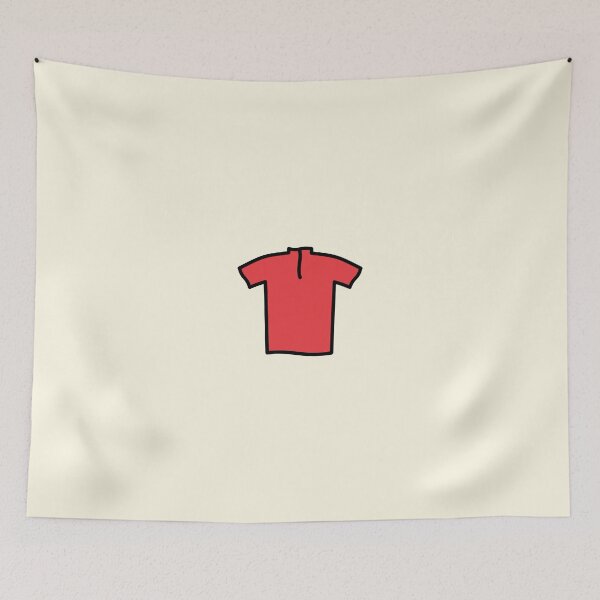 Item preview, Classic Cycle Shirts - Red, The Vuelta a España Leader designed and sold by RedFirecracker.