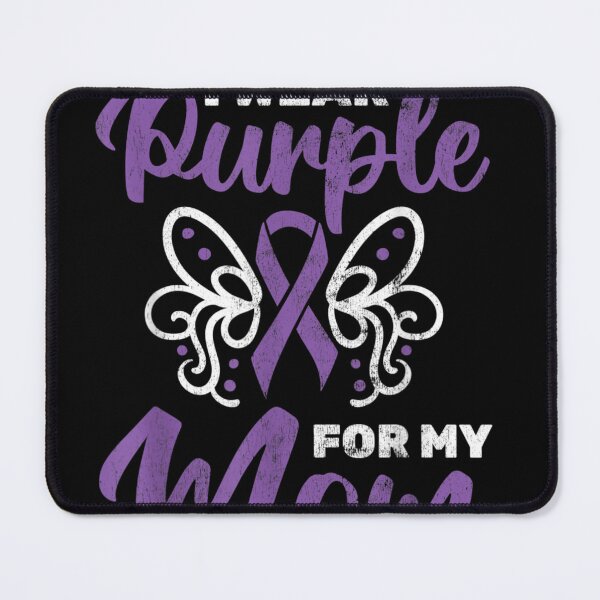 Item preview, I Wear Purple For My Mom Lupus Awareness Purple Ribbon SLE designed and sold by DonVTV.