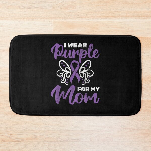 Item preview, I Wear Purple For My Mom Lupus Awareness Purple Ribbon SLE designed and sold by DonVTV.