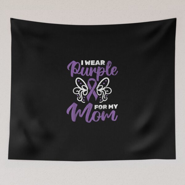 Item preview, I Wear Purple For My Mom Lupus Awareness Purple Ribbon SLE designed and sold by DonVTV.