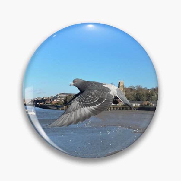 Item preview, River pigeon designed and sold by yourartylife.