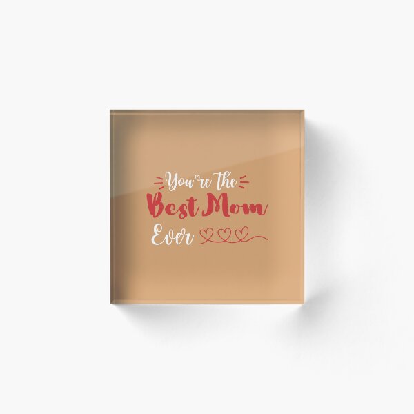 Aperçu de l'œuvre Tu es la meilleure maman de tous les temps - Joyeuse fête des mères 2022 créée et vendue par Designprovider.