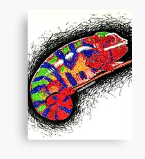 Panther Chameleon Canvas Print