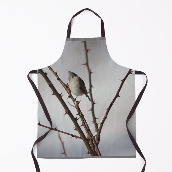 Item preview, Thorny Tufted Titmouse designed and sold by LisaNaturePhoto.