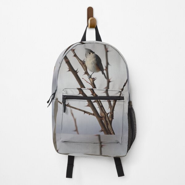 Item preview, Thorny Tufted Titmouse designed and sold by LisaNaturePhoto.