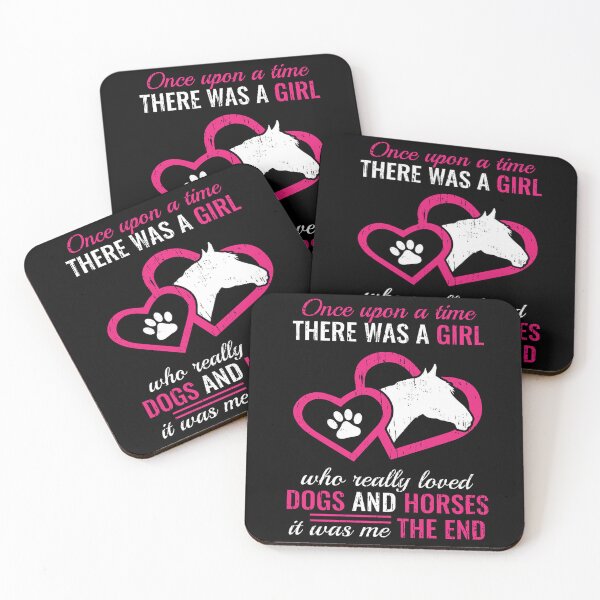 Item preview, HORSE RIDING LOVER GIFT - THER WAS A GIRL WHO REALLY LOVED DOGS HORSES IT WAS ME THE AND designed and sold by DitaNadiaStore.