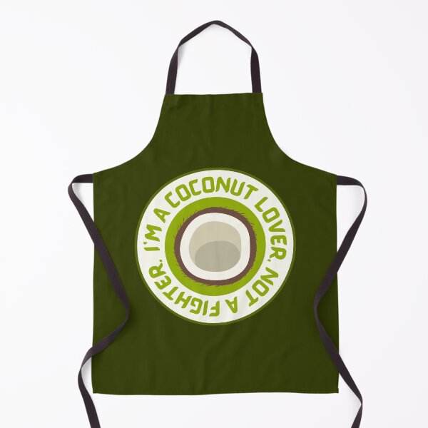 Item preview, I'M A COCONUT LOVER, NOT A FIGHTER. designed and sold by DastardLee.