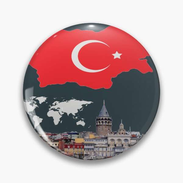 Item preview, Turkey Flag  designed and sold by FunZoo.