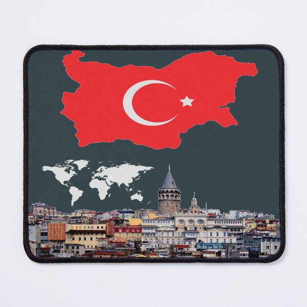 Item preview, Turkey Flag  designed and sold by FunZoo.