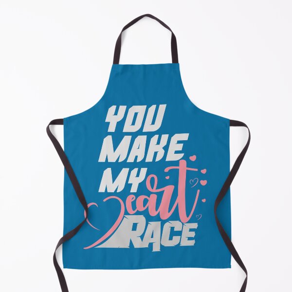 Item preview, You Make My Heart Race Car Racer, Typography, Racer, Race track, race car, Motorsport designed and sold by comeonyassine21.