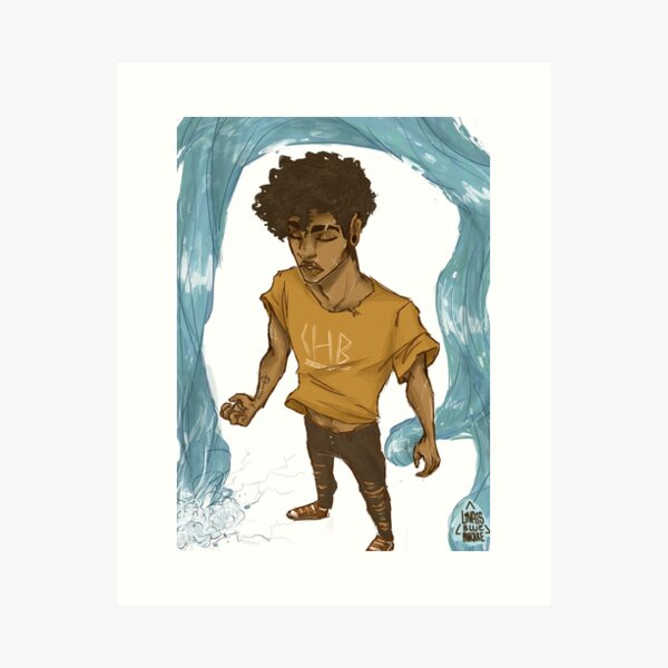 The son of Poseidon Art Print