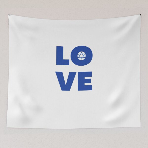 Item preview, Jewish Love 2 Blue designed and sold by NJGDesigns.
