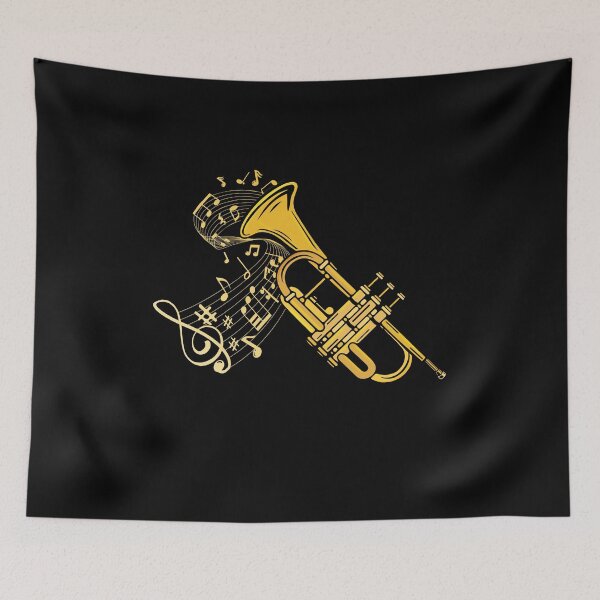 Item preview, Trumpet Player Jazz Music Gift Men Big Band Trumpet designed and sold by DSWShirts.