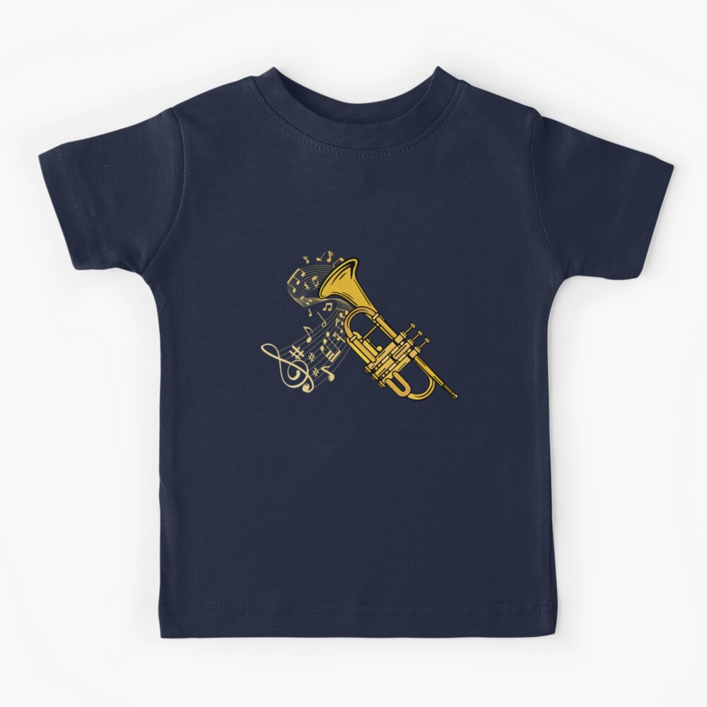 Trumpet Dad Brass Instrument Cornet Jazz Gift T-Shirt by Lukas