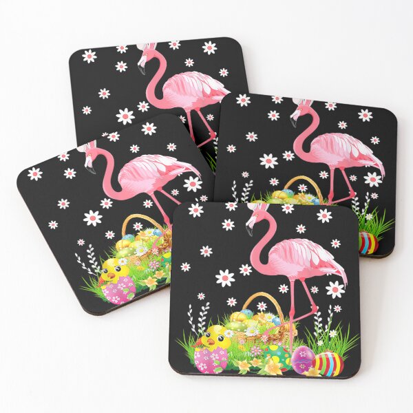 Item preview, Flamingo Easter Day Bunny Ear Costume With Easter Basket Egg designed and sold by DKshowmaker.