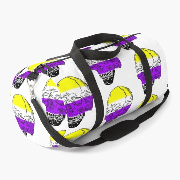 Item preview, Nonbinary skull designed and sold by ArtBySandmage.