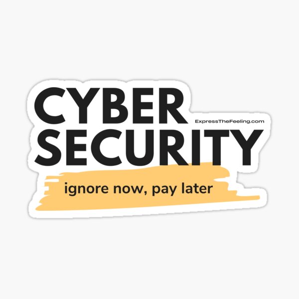 Artikel-Vorschau von Cyber Security - Jetzt ignorieren, später bezahlen, designt und verkauft von ETFStore.