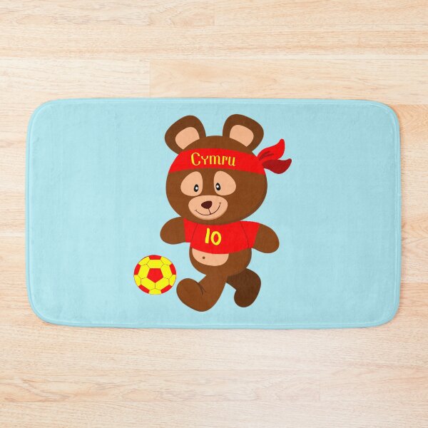 Item preview, Football Cymru Teddy Bear designed and sold by Aurorapod.