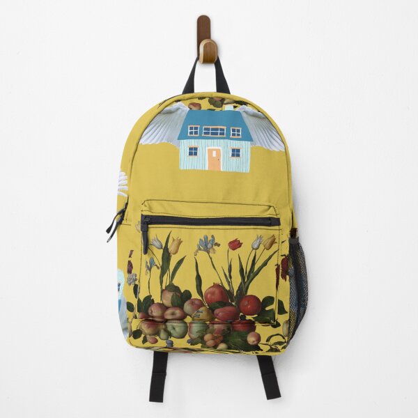 Item preview, Flying Fruit Home 1 (gold) | Apples | Pears | Peaches | Funny designed and sold by CosmicStory.