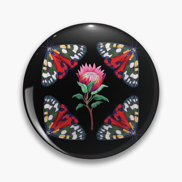 Item preview, Kaleidoscope-ish Butterflies with a Flower  designed and sold by Deneese.
