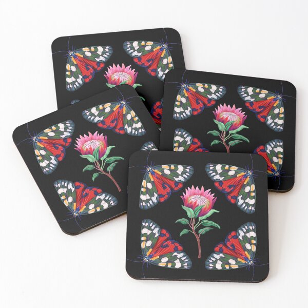 Item preview, Kaleidoscope-ish Butterflies with a Flower  designed and sold by Deneese.