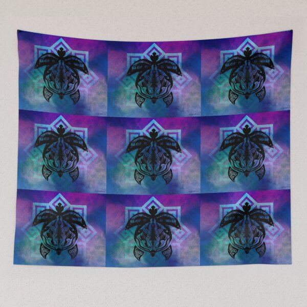 Item preview, Tribal turtle designed and sold by Vivinedrawsells.