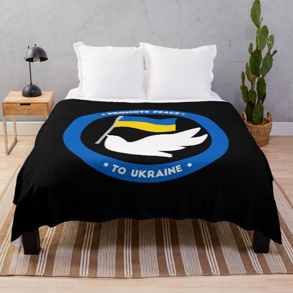 Item preview, Ukraine Flag Pigeon Promote Peace to Ukraine designed and sold by VITYY.
